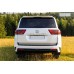 Накладка на задній бампер GXR Чорний колір для Toyota Land Cruiser 300