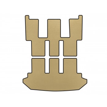 Коврик в багажник EVA v2 (Бежевый) для Citroen C-8 2002-2014 гг