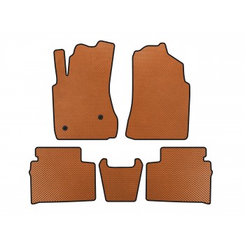 Килимки EVA (Помаранчевий) для FAW Besturn X80 2013-2020 рр