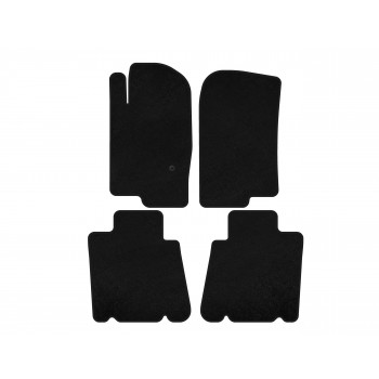 Коврики текстильные Premium (2 ряда, Черный) для Ford Explorer 2001-2005 гг
