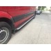 Бокові пороги Fullmond (2 шт, алюм) Long/ExtraLong для Mercedes Sprinter W906 2006-2018 рр