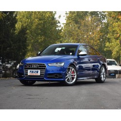 Передний бампер с черной решеткой S6-Style (2014–2017) для Ауди A6 C7 2011-2017 гг