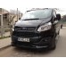Накладка на передній бампер (2013-2017, під фарбування) для Ford Custom рр