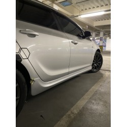 Боковые юбки HB (под покраску) для Opel Astra J 2009-2015 гг