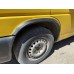 Накладки на арки (4 шт, черные) Нержавейка для Volkswagen T4 Transporter