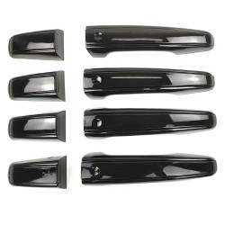 Накладки на ручки (4 шт, черные) для Range Rover IV L405 2013-2021 гг