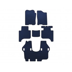 Коврики EVA (3 ряда, 2004-2008 г.г., синий) для Infiniti QX56 2004–2010 гг