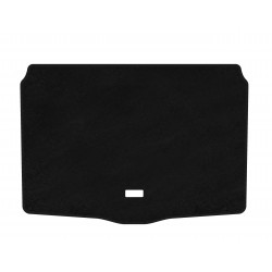 Коврик багажника текстильный Premium (2018 г.-2025, нижний, черный) для Jeep Cherokee KL 2013- гг