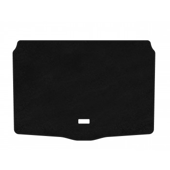 Коврик багажника текстильный Premium (2018 г.-2025, нижний, черный) для Jeep Cherokee KL 2013- гг