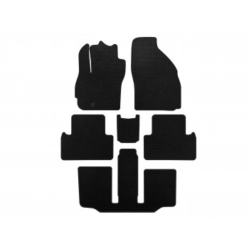 Килимки EVA (3 ряди, 7-ми місний, Чорний) для Mazda 5 2005-2009 рр