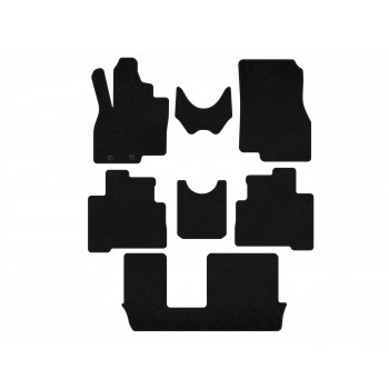 Коврики текстильные Classic (3 ряда, 7-местный, Черный) для Mitsubishi Grandis 2003-2011 гг Коврики текстильные Classic (3 ряда, 7-местный, Черный) для Mitsubishi Grandis 2003-2011 гг