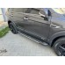 Бокові пороги RedLine V1 (2 шт., Алюміній) 2016-2019 для Chevrolet Captiva рр