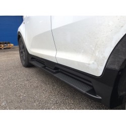 Боковые пороги Niken-style S101 (2 шт., алюм.) для Kia Sportage 2010-2015 гг