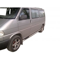 Боковые трубы (2 шт, нерж) 60мм, Короткая база для Volkswagen T4 Transporter