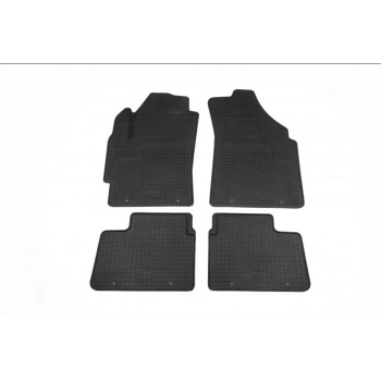 Гумові килимки (4 шт, Polytep) для Daewoo Lanos Гумові килимки (4 шт, Polytep) для Daewoo Lanos