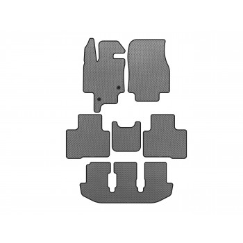 Килимки EVA (3 ряди, 7-ми місний, Сірий) для Toyota Highlander 2019- рр