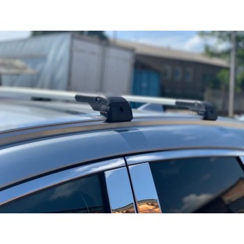 Багажник (поперечини) на інтегровані рейлінги Wingbar V2 (2 шт) Чорний для BYD Atto 3