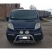Кенгурятник WT003-4 (нерж.) С надписью для Opel Vivaro 2001-2015 гг