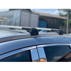 Багажник (поперечини) на інтегровані рейлінги Wingbar V2 (2 шт) Чорний для Genesis GV70