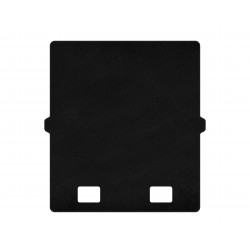 Коврик багажника текстильный Premium (2013-2019, Черный) для Ford Flex