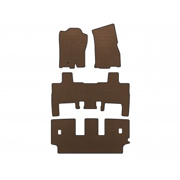 Коврики EVA (2007-2014, Коричневый) для Ford Expedition
