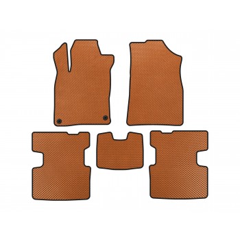 Килимки EVA (Помаранчевий) для Honda Insight III 2018-2022 рр Килимки EVA (Помаранчевий) для Honda Insight III 2018-2022 рр
