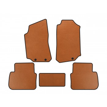 Килимки EVA (Помаранчевий) для Saab 9-5 1997-2010 рр