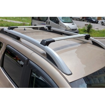 Поперечины на рейлинги Skybar V1 (2 шт) Черный для Dacia Duster 2024- гг Поперечины на рейлинги Skybar V1 (2 шт) Черный для Dacia Duster 2024- гг