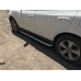 Боковые пороги Tayga Grey (2 шт., алюминий) для Hyundai Santa Fe 2 2006-2012 гг