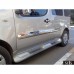 Боковые пороги Sorento тип (под покраску) для Fiat Doblo I 2005-2010 гг