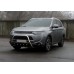 Кенгурятник WT004 (нерж.) для Mitsubishi Outlander 2012-2021 гг