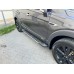 Бокові пороги RedLine V1 (2 шт., Алюміній) 2016-2018 для Opel Antara рр