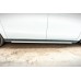 Боковые пороги Duru (2 шт., алюминий) Короткая (short) и средняя (Long) для Mercedes Vito/V-class W447 2014- гг