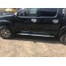 Боковые пороги Allmond Grey (2 шт., алюминий) для Toyota Hilux 2006-2015 гг