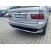 Накладка на задний бампер (под покраску) для BMW X5 E-53 1999-2006 гг