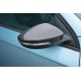 Накладки на дзеркала (2 шт, натуральний карбон) для Volkswagen Scirocco