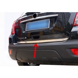 Кромка багажника (нерж.) Carmos - Турецкая сталь для Opel Mokka 2012-2021 гг