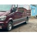 Бокові пороги DOT-Line (2 шт., Алюм.) довга база для Mercedes Sprinter W906 2006-2018 рр