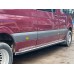 Бокові пороги DOT-Line (2 шт., Алюм.) довга база для Mercedes Sprinter W906 2006-2018 рр