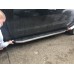 Бокові пороги BlackLine (2 шт, алюміній) для Volkswagen Amarok 2010-2022 рр