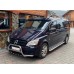 Козирьок на лобове скло (чорний глянець, 5мм) для Mercedes Vito W639 2004-2014 рр