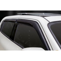 Ветровики (4 шт, Sunplex Sport) для Nissan Juke 2010-2019 гг