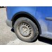 Накладки на арки (черный мат) Короткая база, 1 сдвижная дверь (метал) для Volkswagen Caddy 2004-2010 гг