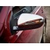 Накладки на дзеркала (2 шт, сталь) для Nissan Qashqai 2007-2010 рр Накладки на дзеркала (2 шт, сталь) для Nissan Qashqai 2007-2010 рр