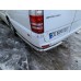 Бічні труби за заднім колесом кутові (2 шт, нерж) Long для Mercedes Sprinter W906 2006-2018 рр