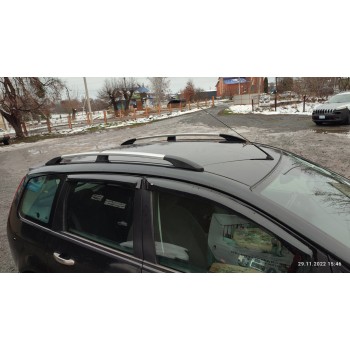 Рейлінги Хром Пластикові ніжки для Ford C-Max 2004-2010 рр