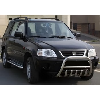 Кенгурятник WT003 нерж.) для Honda CRV 1996-2001 гг