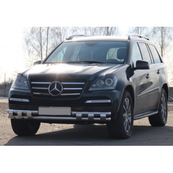 Передняя дуга ST015 (нерж.) для Mercedes GL сlass X164