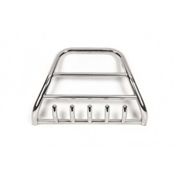 Кенгурятник QT007 (нерж) 70 мм для Nissan Navara 2006-2015 рр Кенгурятник QT007 (нерж) 70 мм для Nissan Navara 2006-2015 рр