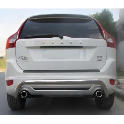 Задняя защита AK007 (нерж) для Volvo XC60 2009-2017 гг
